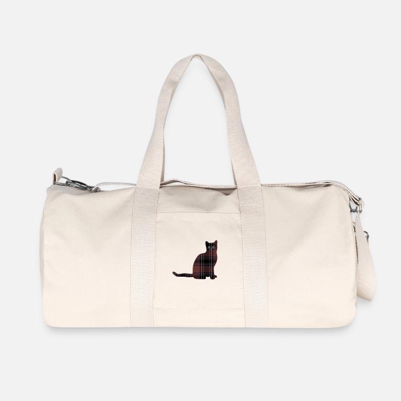 Karokatze - Recycelte Canvas-Sporttasche von Stanley/Stella - Naturweiß