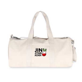 jin jiyan azadi - Recycled Canvas Sports Bag by Stanley/Stella - natural - Front