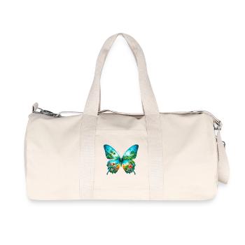 Butterfly - Recycled Canvas Sports Bag by Stanley/Stella - natural - Front