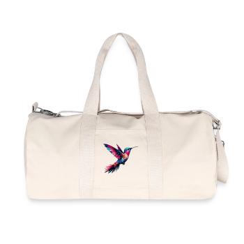 Hummingbird - Recycled Canvas Sports Bag by Stanley/Stella - natural - Front