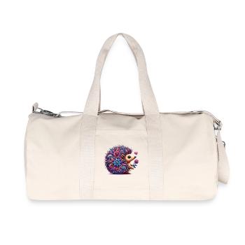 Hérisson - Sac de sport en toile recyclée Stanley/Stella - blanc naturel - Devant