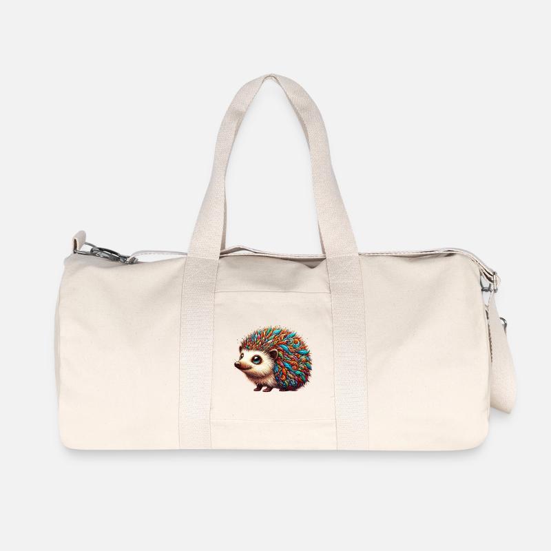 Igel - Recycelte Canvas-Sporttasche von Stanley/Stella - Naturweiß