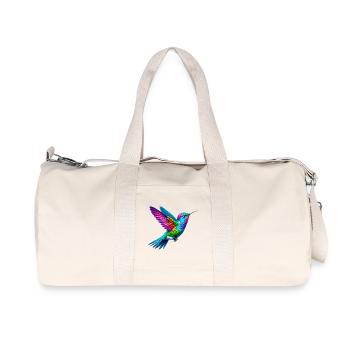 Colibri - Sac de sport en toile recyclée Stanley/Stella - blanc naturel - Devant