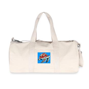 turtle - Recycled Canvas Sports Bag by Stanley/Stella - natural - Front