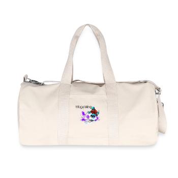 Mogul skiing - Recycelte Canvas-Sporttasche von Stanley/Stella - Naturweiß - Vorne