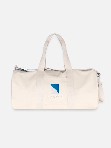 chasing winter - Recycelte Canvas-Sporttasche von Stanley/Stella - Naturweiß