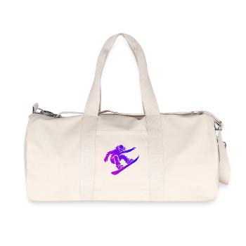 Déclaration pour tous les snowboards féminins - Sac de sport en toile recyclée Stanley/Stella - blanc naturel - Devant