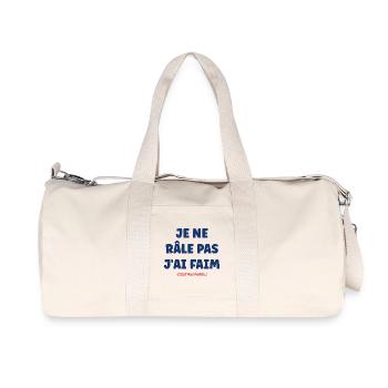 I don't complain, I'm hungry - Recycled Canvas Sports Bag by Stanley/Stella - natural - Front