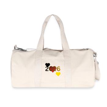 2026 Heart Fusion - Recycled Canvas Sports Bag by Stanley/Stella - natural - Front