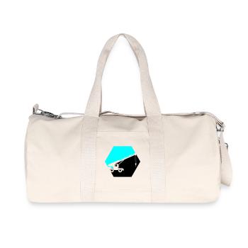 bagger - Recycelte Canvas-Sporttasche von Stanley/Stella - Naturweiß - Vorne