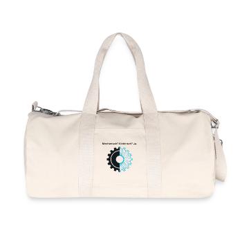 Mechanisch? Elektrisch? Ja. - Mechatroniker - Recycelte Canvas-Sporttasche von Stanley/Stella - Naturweiß - Vorne