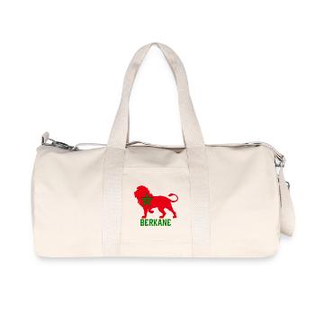 BERKANE - Sac de sport en toile recyclée Stanley/Stella - blanc naturel - Devant