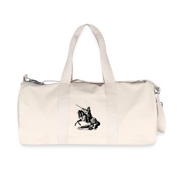 Knight Knight Sword Swords Armor118 - Recycled Canvas Sports Bag by Stanley/Stella - natural - Front