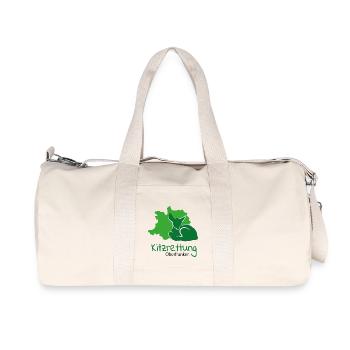 Kitzrettung Oberfranken - Sac de sport en toile recyclée Stanley/Stella - blanc naturel - Devant