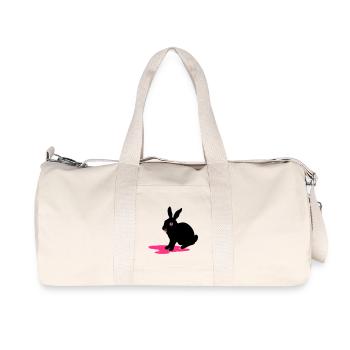 Vampinchen - Recycelte Canvas-Sporttasche von Stanley/Stella - Naturweiß - Vorne