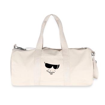 smile - Recycled Canvas Sports Bag by Stanley/Stella - natural - Front