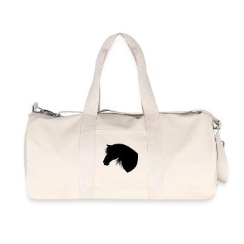 Horse - Recycled Canvas Sports Bag by Stanley/Stella - natural - Front