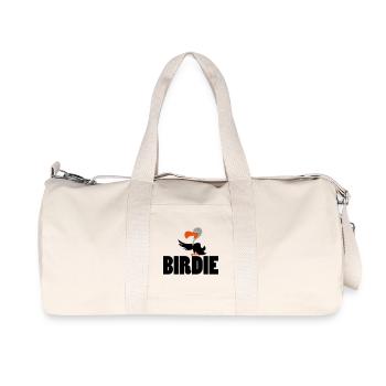 golfer - Recycelte Canvas-Sporttasche von Stanley/Stella - Naturweiß - Vorne