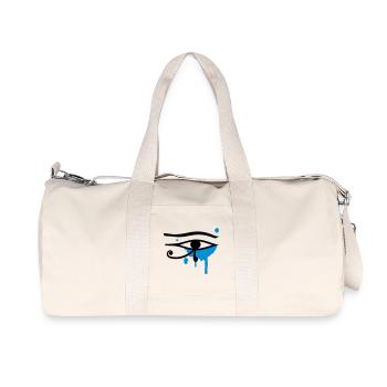 The Eye of Horus - Recycled Canvas Sports Bag by Stanley/Stella - natural - Front
