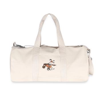 Cheval De Course Rapide - Sac de sport en toile recyclée Stanley/Stella - blanc naturel - Devant