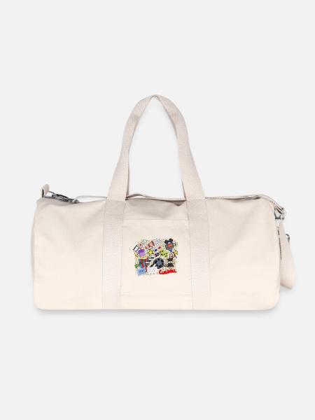 Univers cinématographique pour cinéphiles - Sac de sport en toile recyclée Stanley/Stella - blanc naturel