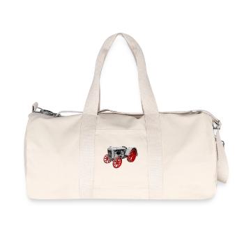Traktor Model F - Recycelte Canvas-Sporttasche von Stanley/Stella - Naturweiß - Vorne
