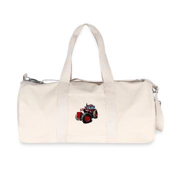 V BM 814 Turbo Tractor - Recycled Canvas Sports Bag by Stanley/Stella - natural - Front