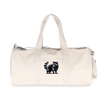 Raccoon - Recycled Canvas Sports Bag by Stanley/Stella - natural - Front