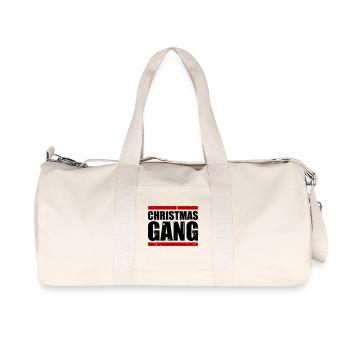 Christmas Gang Weihnachten Party Weihnachtsfeier - Recycled Canvas Sports Bag by Stanley/Stella - natural - Front