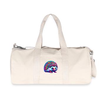 Igel - Recycelte Canvas-Sporttasche von Stanley/Stella - Naturweiß - Vorne