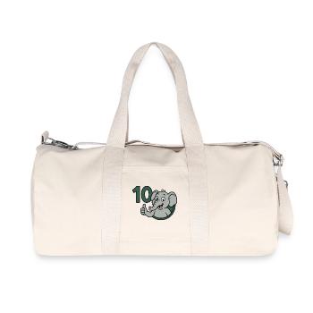 Trunk power with 10 - Recycled Canvas Sports Bag by Stanley/Stella - natural - Front
