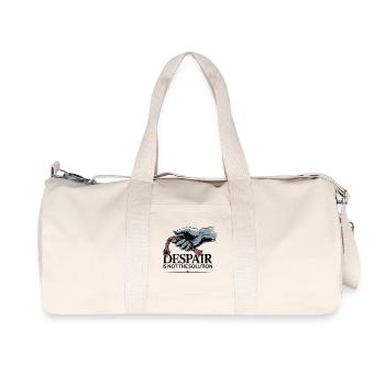 Resilient Hand Holding Frayed Rope - Recycled Canvas Sports Bag by Stanley/Stella - natural - Front