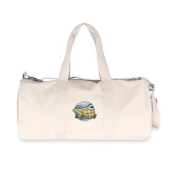 tortoise - Recycled Canvas Sports Bag by Stanley/Stella - natural - Front