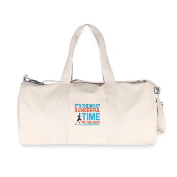 Courir Courir Courir Courir le Temps le Plus Difficile Marathonienne - Sac de sport en toile recyclée Stanley/Stella - blanc naturel - Devant