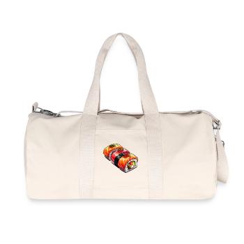 sushi - Sac de sport en toile recyclée Stanley/Stella - blanc naturel - Devant