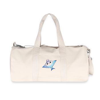 Rays Manta Rays - Recycled Canvas Sports Bag by Stanley/Stella - natural - Front