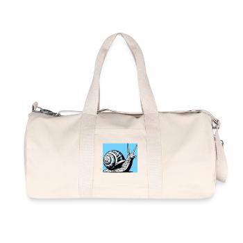 Snail - Recycled Canvas Sports Bag by Stanley/Stella - natural - Front