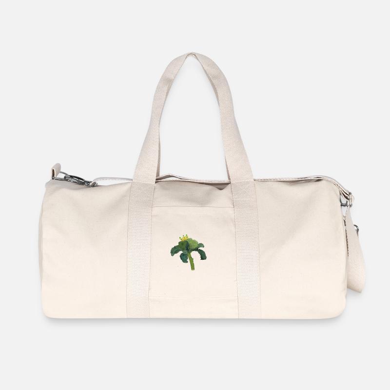 Kohlkönig - Recycelte Canvas-Sporttasche von Stanley/Stella - Naturweiß