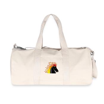 Fire horse - Recycled Canvas Sports Bag by Stanley/Stella - natural - Front