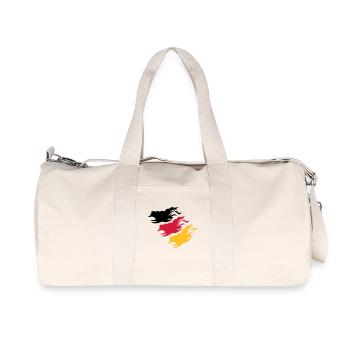 Design Germany - Recycled Canvas Sports Bag by Stanley/Stella - natural - Front