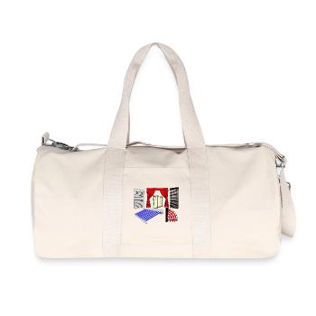 Sun protections - Recycled Canvas Sports Bag by Stanley/Stella - natural - Front