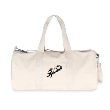Football Feu Symbole Vol Fusée Icône Graphique - Sac de sport en toile recyclée Stanley/Stella - blanc naturel - Devant