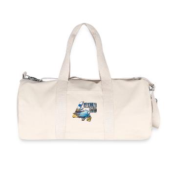 Carte à l’aquarelle Terre-Neuve-et-Labrador - Sac de sport en toile recyclée Stanley/Stella - blanc naturel - Devant