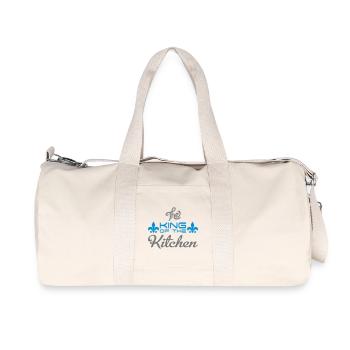Funny gifts for men who cook well - Recycled Canvas Sports Bag by Stanley/Stella - natural - Front