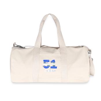 51 - Recycled Canvas Sports Bag by Stanley/Stella - natural - Front