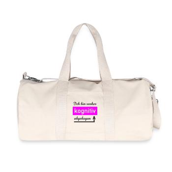 Cognitive Thinker Personalized Design - Recycled Canvas Sports Bag by Stanley/Stella - natural - Front
