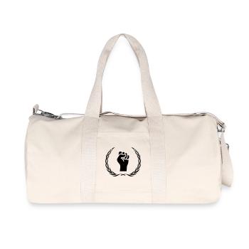 Hand Fist Wreath - Recycled Canvas Sports Bag by Stanley/Stella - natural - Front