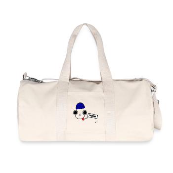 Koppie Moin avec Beanie - Sac de sport en toile recyclée Stanley/Stella - blanc naturel - Devant