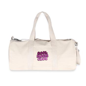 Club des mamans cool - Cadeau de maman pour la fête des mères - Sac de sport en toile recyclée Stanley/Stella - blanc naturel - Devant