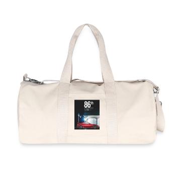 86th Street - Recycelte Canvas-Sporttasche von Stanley/Stella - Naturweiß - Vorne